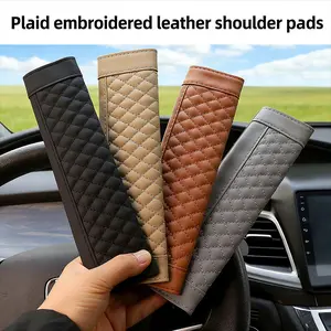 Car Seatbelt Protector Cover, Safety Belt Shoulder Pad Anti-Choking Extended Car Decoration, Vehicle Protection Accessory