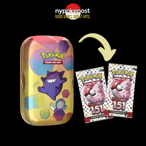 151 Mini Tin - 2 151 packs + coin - Scarlet & Violet - Pokemon Trading Card Game TCG