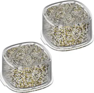 Baby Bath Tub Filter Device Cartridge Compatible with All Canopy Bath Tub Showerheads, Water Softener Filter for Hard Water, Reduce Chlorine and Harmful Substances, 2 Pack