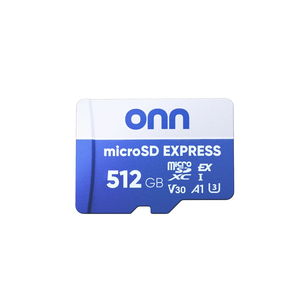onn MicroSDXC Express Card, 512GB