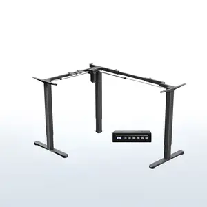 E3 Series - Corner Electric Single Motor Desk Frame