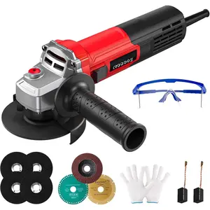 Angle  10 Amp, 4-1/2 inch Power Angle  Tools with 13000 RPM, 1200W Small Angle  for , Grinding, Polishing