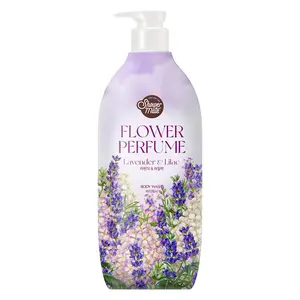 SHOWERMATE Flower Perfume Body Wash 31.7 fl oz, 900 ml (Purple - Lavender & Lilac)