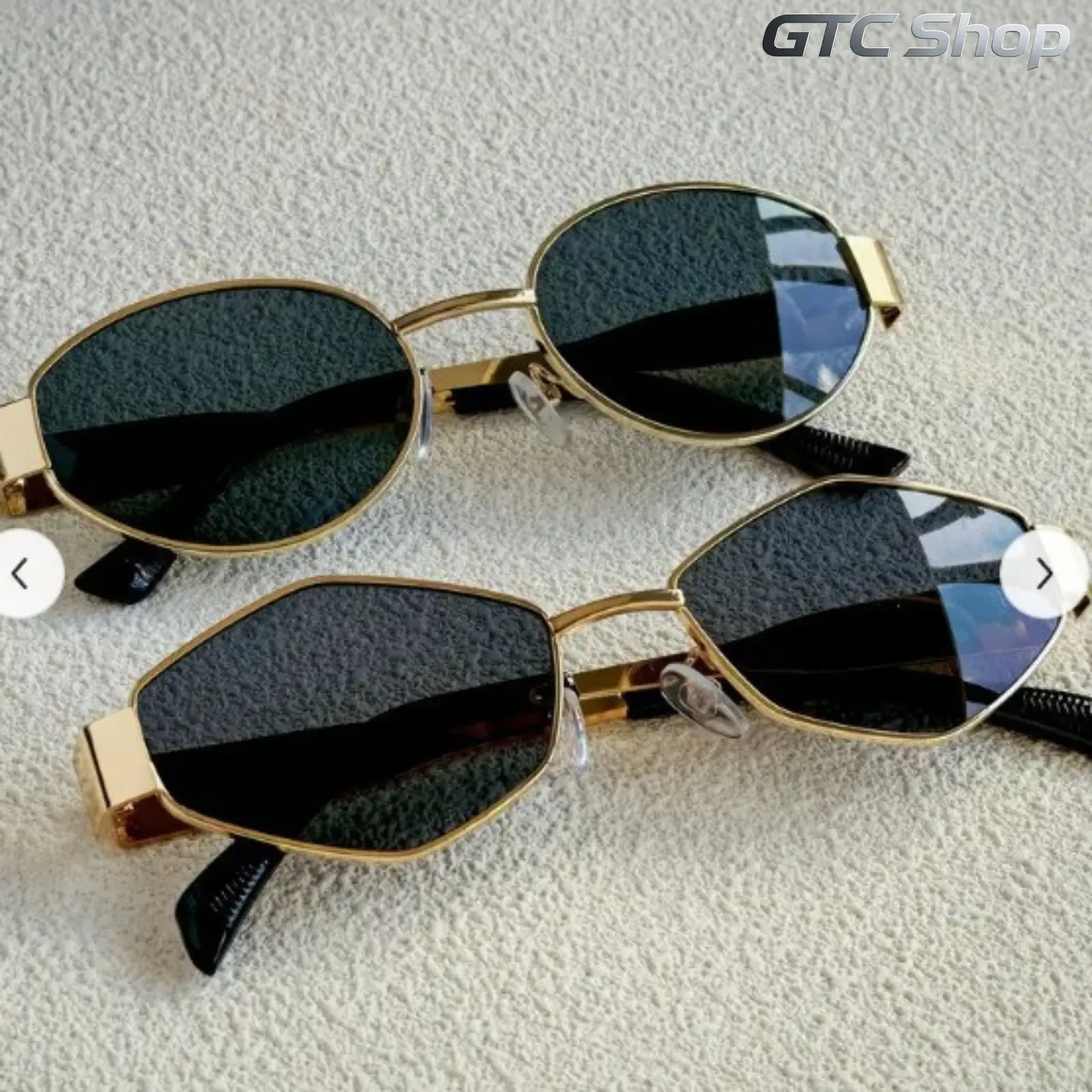 2-Piece Set Bestselling Small Round Metal Frame Sunglasses, Trendy Versatile Influencer Style Fashion Eyewear for Women Daily Casual Wear #summervibes