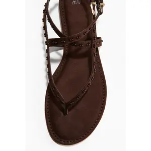 H&M Bead-detail strappy sandals