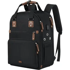 Crochet Bag, Knitting Bag Backpack and Totes Organizer with USB  Port, Large Yarn Storage Tote Bag