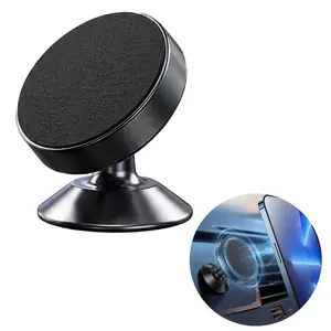 2-Pack Magnetic Metal Car Phone Mounts, Designed for the Dashboard, Universal Multi-Functional Phone Holder, Ultra-Strong Magnetism, Stays Secure for Long-Term Use, Compatible with iPhone, Samsung, and All Android Smartphones