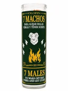 7 Machos Candle