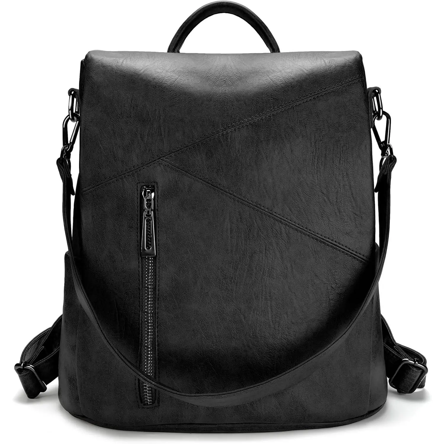 Backpack,Fashion Casual Travel PU Leather Daypack Bag  Rucksack Handbags for Women HB041