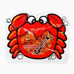 UMAYA - Okabe Kanikko - Ready To Eat Fried Japanese Baby Crabs - With A Hint Of Sweet Honey and Savory Seasonings - Crunchy Gourmet Snack From Japan - Individual 2.3oz (65g) Snack Size Bag - Pack of 1
