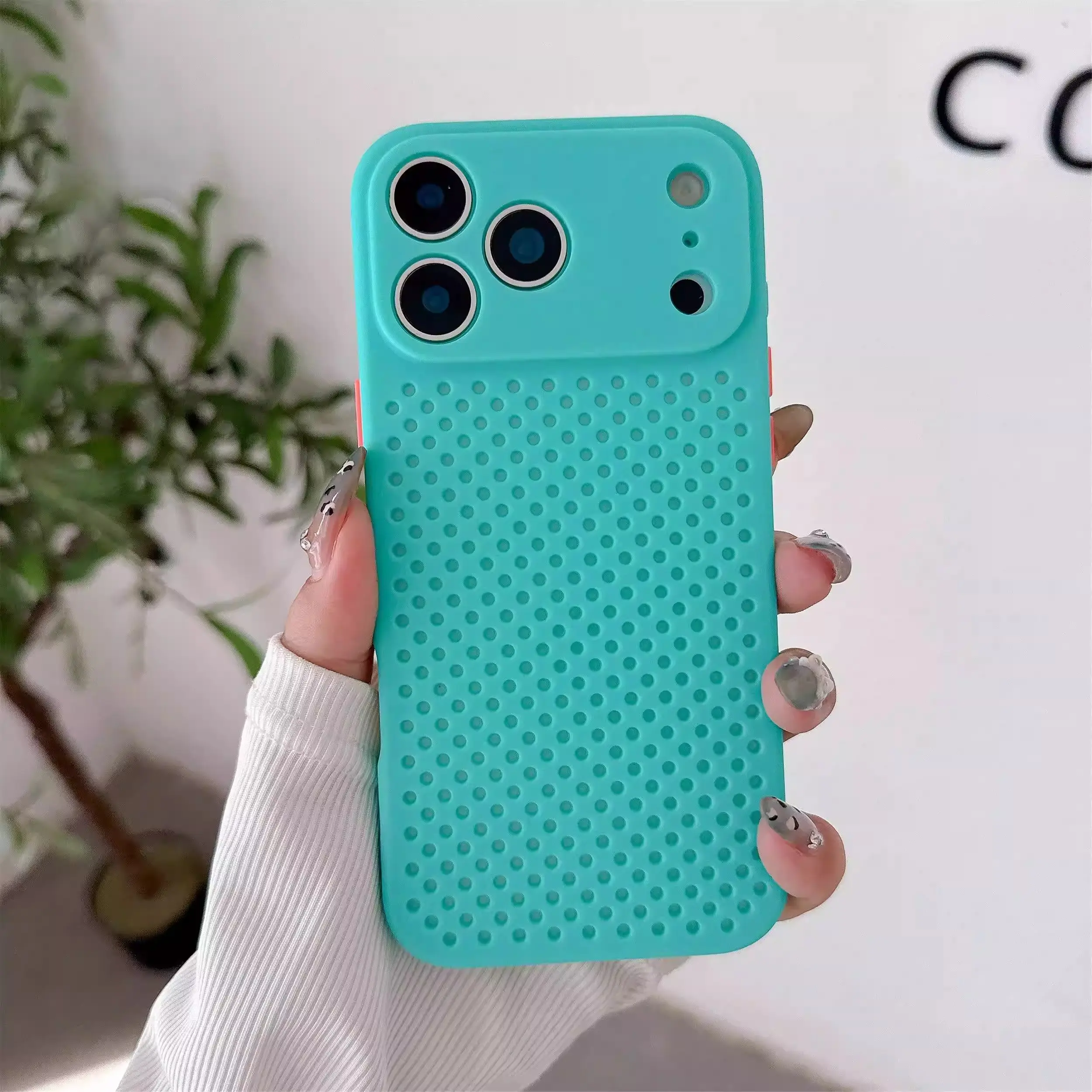 Breathable Mesh Cooling Phone Case for iPhone 17 Pro Max, New Full-Body  Shockproof Precise-Cut Cover for iPhone 16/15 Plus/14 Pro/13/12/11 - TikTok  Shop