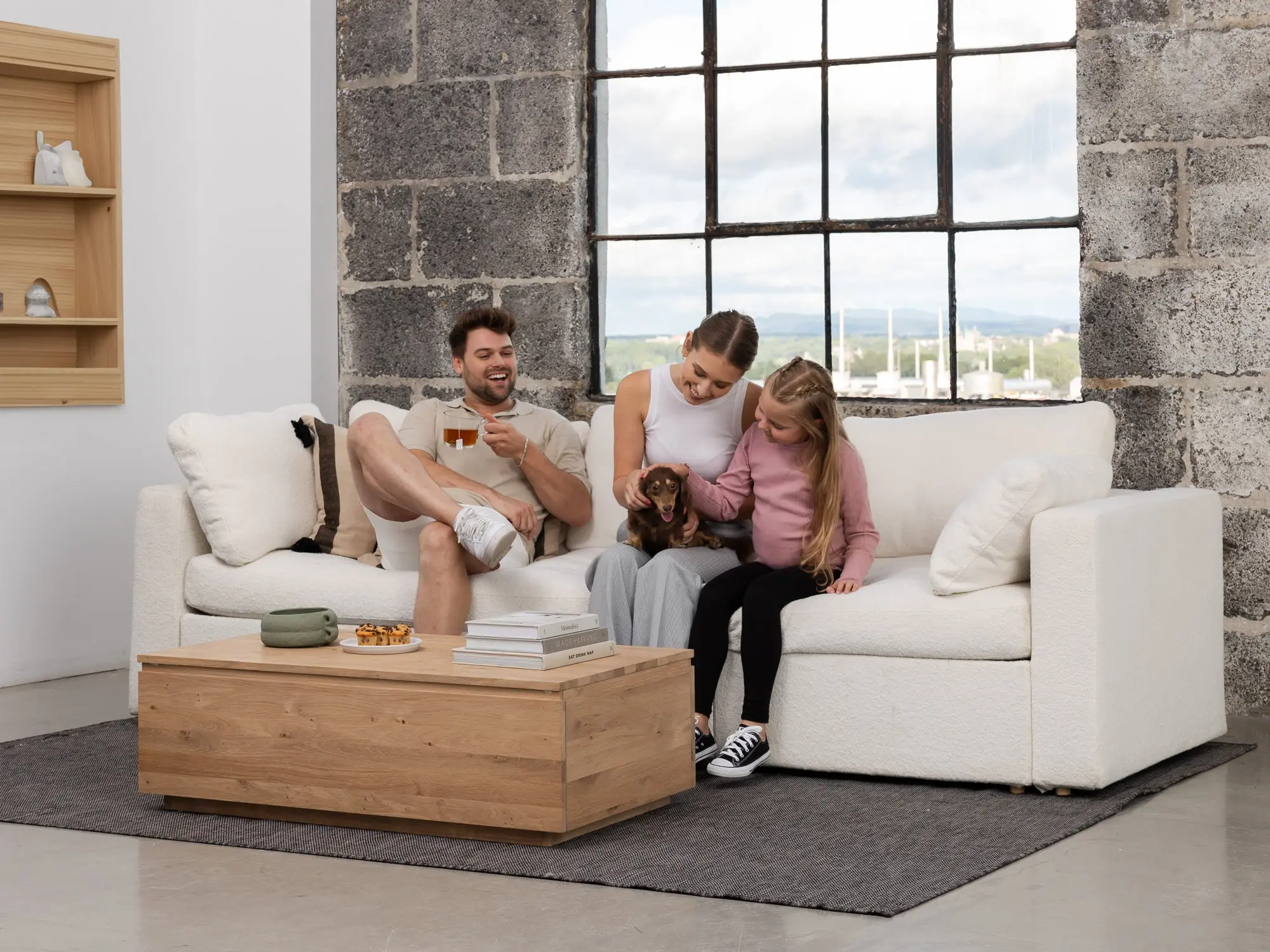 Transformer Coffee Table - Panel Storage Transformer Coffee Table - Panel Storage