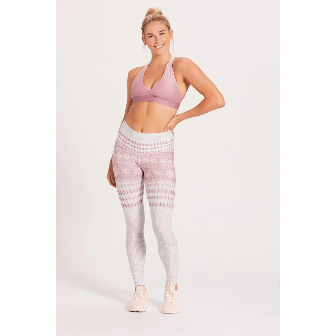 Sol Legging | Winter Snow Bunny