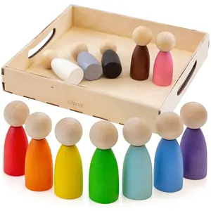 Ulanik Peg Dolls 12 Colors 1+