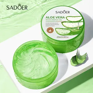 SADOER Aloe Vera Moisturizing Gel Hydrating, Moisturizing,Beautifying Complexion Facial Care Aloe Vera Gel 300g Skincare  Wajah