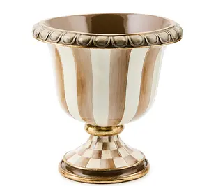 MacKenzie- Childs Tabletop Check & Stripe Urn MacKenzie- Childs Tabletop Check & Stripe Urn
