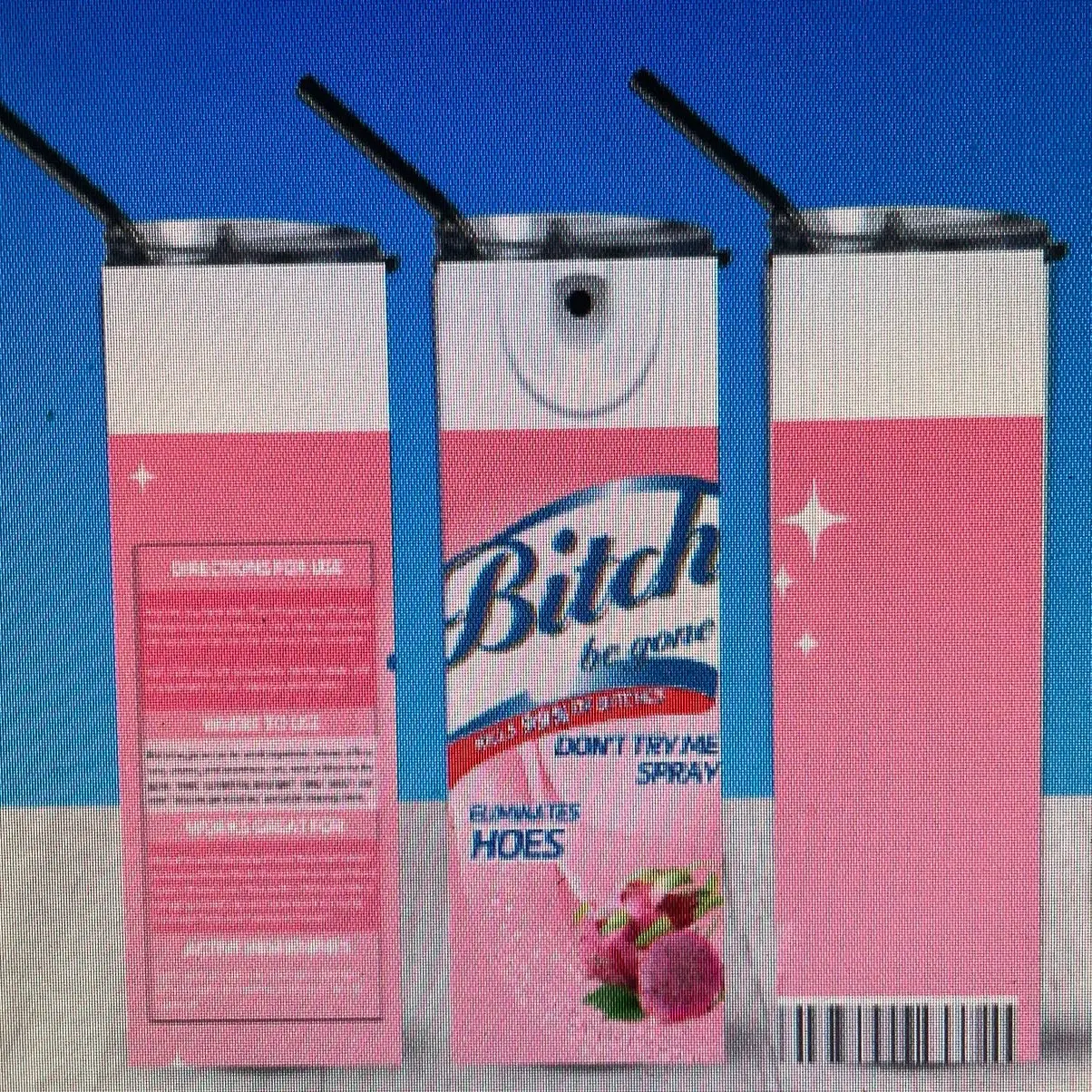 20oz tumbler B*tch be gone spray Beverage Bottle