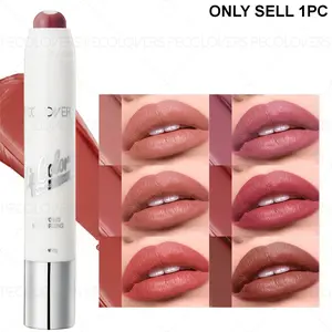 1PC Matte Lipstick, Easy-to-pigment Lipstick Pen, Creamy Texture, Mild and Moisturizing Formula, Multiple Color Options, Non-stick Cup, Ideal for Creating Charming and Long-lasting Lip Makeup, Perfect Gift Choice