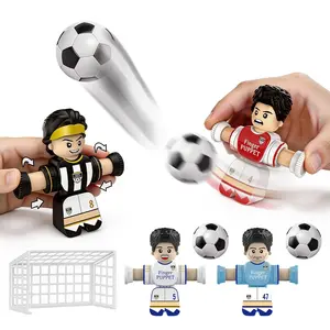 Finger Football Duel Doll Toy, Desktop Interactive Multiplayer Game, Realistic Player Model, Educational Gift for Family