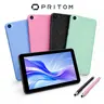 [New Arrivals] PRITOM 7 Inch Compact Android 16 Tablet 8GB Memory 3GB RAM Plus 5GB Extended 32GB Storage with Protective Case and Touch Stylus Portable Tablet for Reading Travel and Streaming techvibes