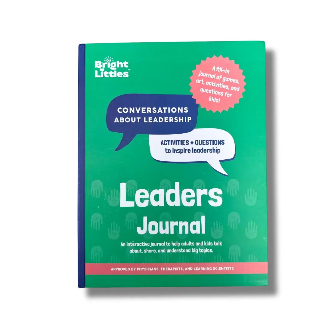 Bright Littles Kids’ Leaders Journal for Ages 4+ - Empower Confidence & Empathy with Interactive Activities & Caregiver Tips - Kids Journal - Raising a Future Leader