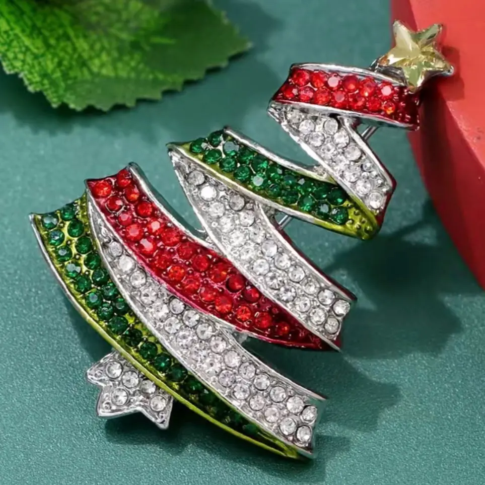 Christmas tree Brooch, Christmas Gift