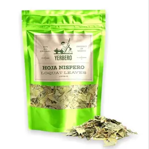Nispero Herbal Tea 4oz (113g) - Loquat Leaf | Wildcrafted Loose Leaf Herbal Tea | Natural Mexican Herb for 20+ Cups | Premium Quality Wild Harvested