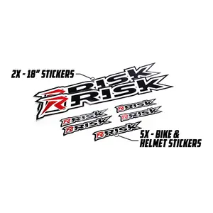 Risk Racing Motocross Sticker Pack