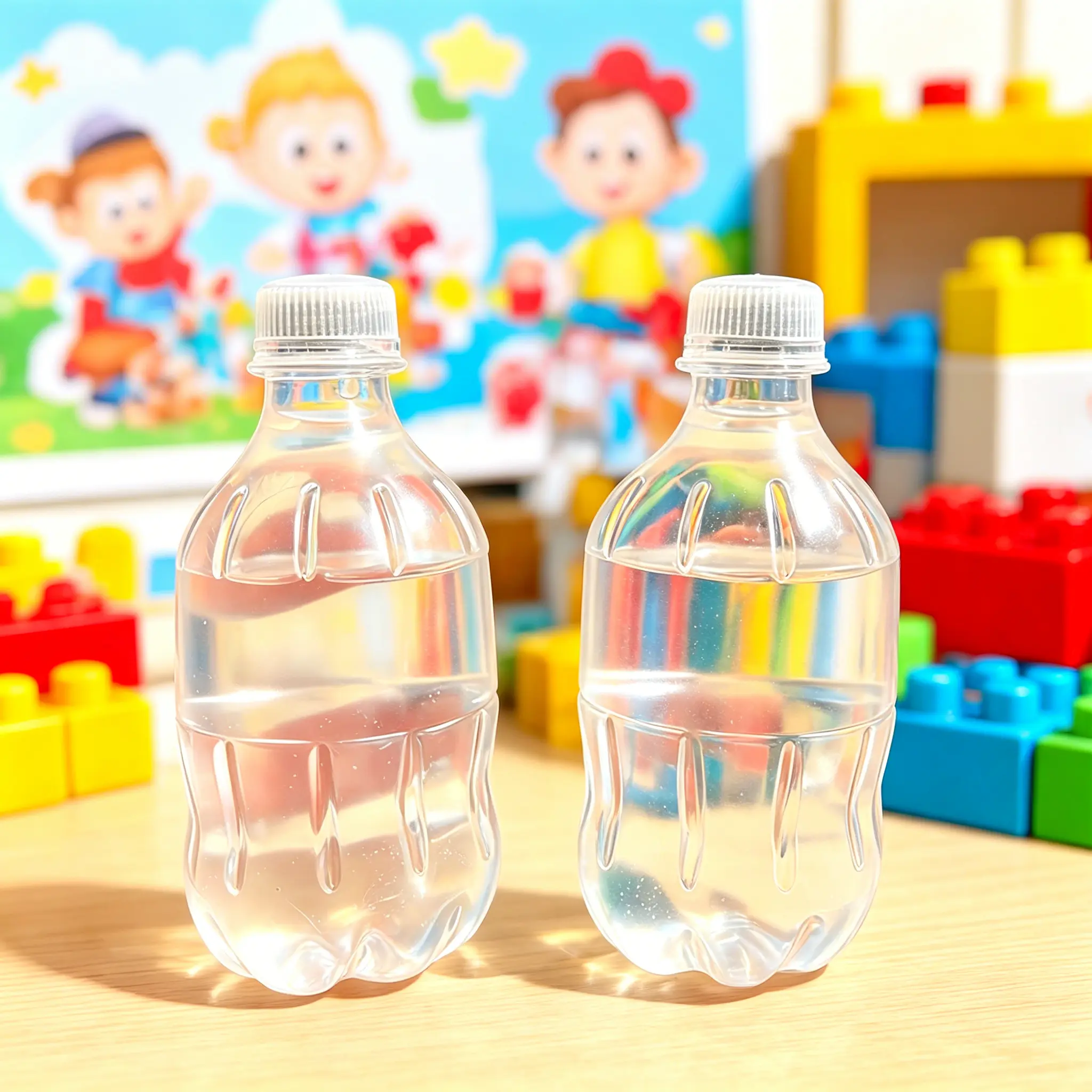 Crystal-Clear Miniature Squishy Toy, Transparent Water Bottle Shape Soft TPR Sensory Fidget, Durable & Washable Noiseless Stress Relief Tool for ADHD Focus (Adults/Kids) – Classroom Reward, Lifestyle Gift