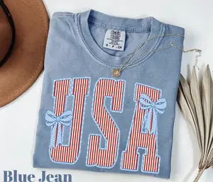 Comfort Colors USA Shirt, 4th Of July Patriotic Tee, America Shirt, Fourth Of July Shirts, Gift For Women, Full Colors, Full Sizes