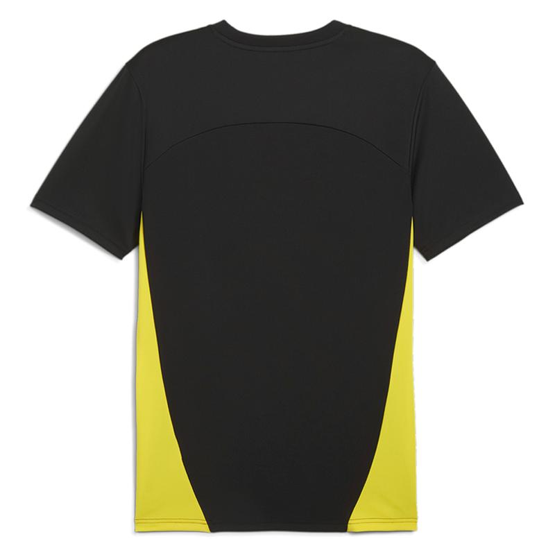 PUMA Mens Bvb Crew Neck Short Sleeve Jersey Casual - Black