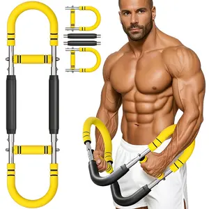 Twister Arm Trainer Adjustable 60–100 lbs – Home Workout Equipment for Chest, Arms & Back