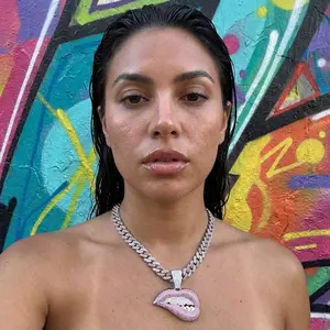 Bling Lips Pendant Necklace, Iced Out Jewelry, Urban Style Chain Gift