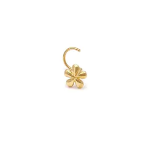 14k Flower Nose Screw Stud