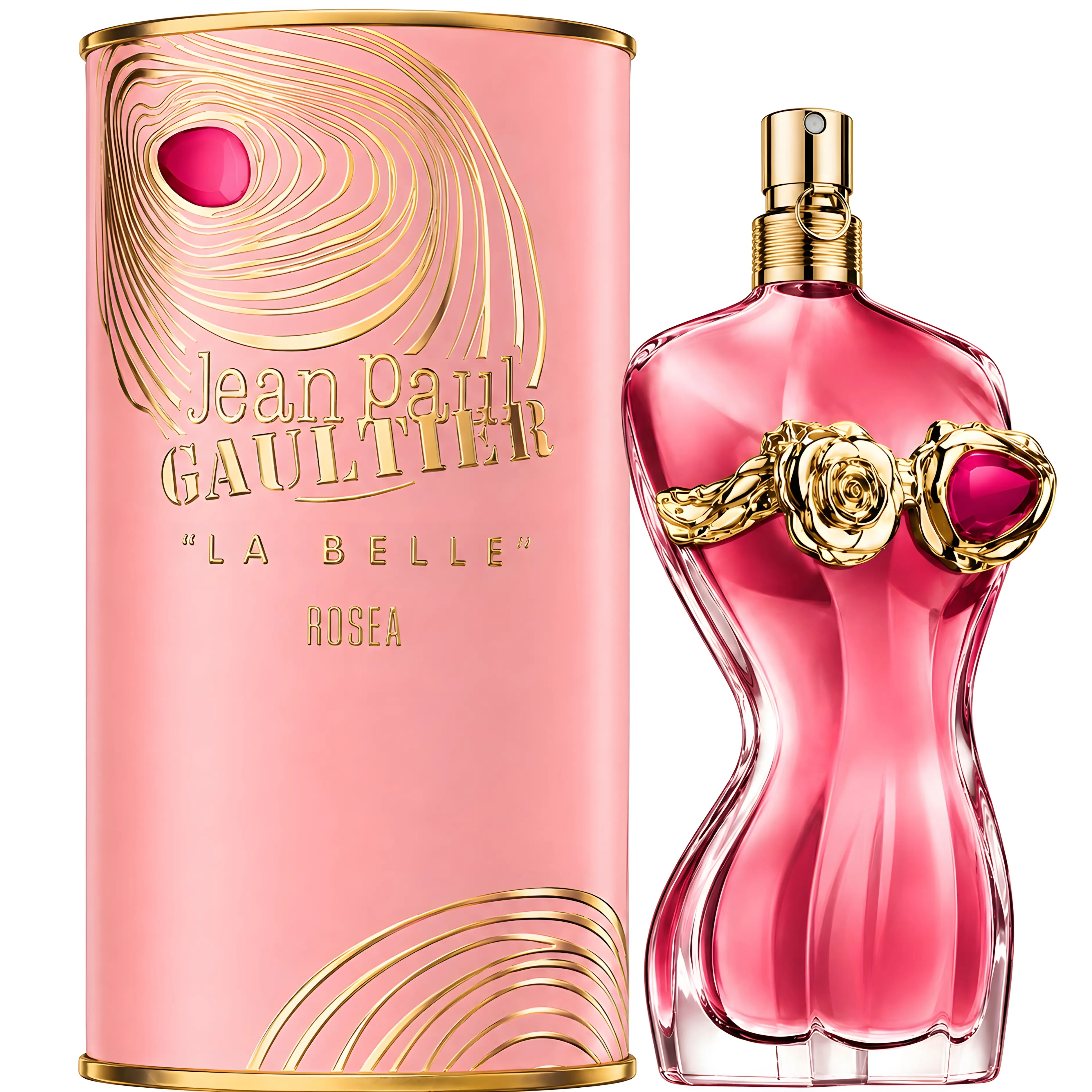Jean Paul Gaultier La Belle Rosea for Women's 3.4 Oz, Flora Laquatic Amber
