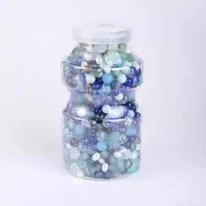 Glass beads jar 500ml (free cord)