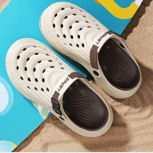 Unisex Breathable Lightweight Anti-Slip Clog - Flexible Anti-Slip Sole, Breathable EVA Upper, One-Piece Lightweight Build, Comfortable Cushioned Lining, Modern Color Selection - Footwear, Walking Shoes