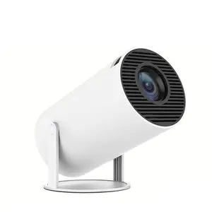 HY300 PRO+ Android 12 Portable Video Projector, LCD 720P 4K Decoding Max Cinema Projector With 260 Ansi Lumens WiFi BT Video Beamer 3D