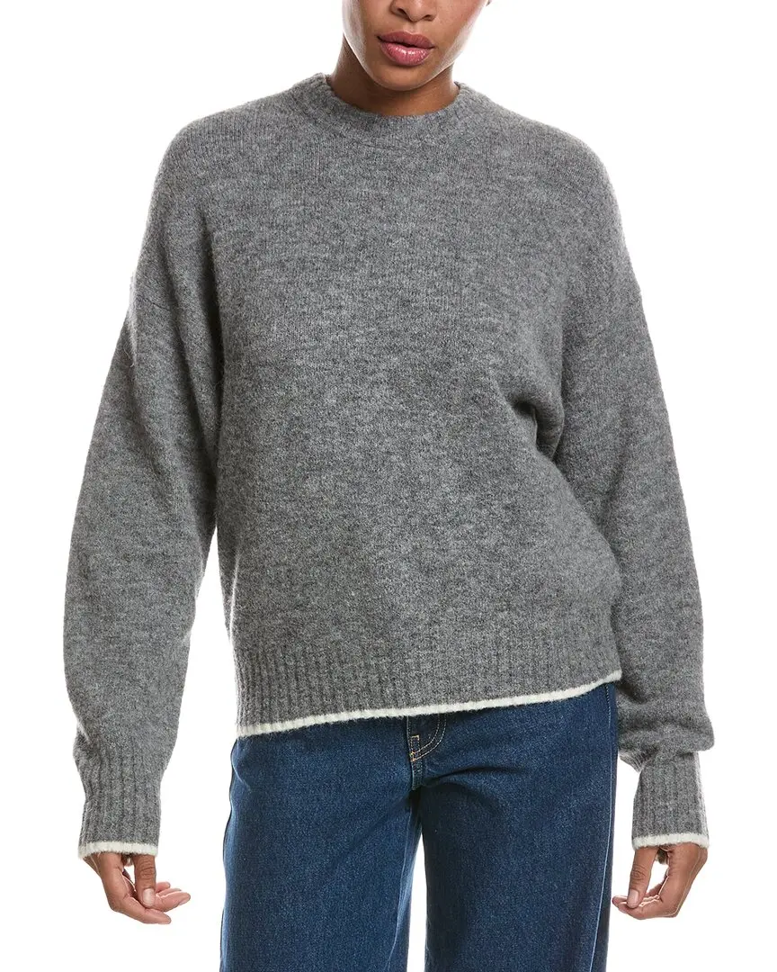 Madewell CloudSoft Drop-Shoulder Wool & Alpaca-Blend Sweater