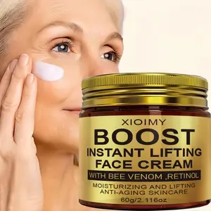 60g Face Cream, Collagen, Vitamin C, E, Niacinamide, Retinol, Hyaluronic Acid, Smooths, Moisturizes, All Skin Types, Moisturizer