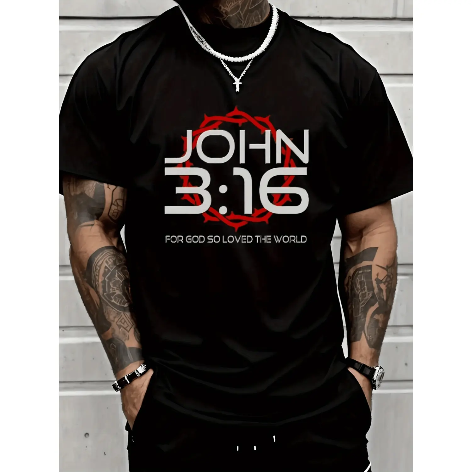 100% Cotton Golf Gift T-Shirt For Men and Women Casual• extra large mens casual crew neck t shirt john inspirational quote print 95 polyester 5 spandex regular fit slightly stretchy knit fabric black top for casual attire black -1 B13