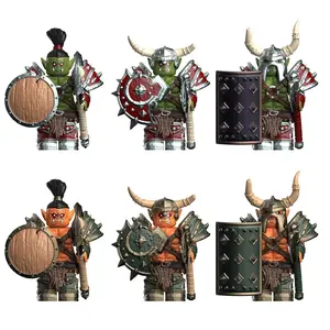 New Goblin Orc Set Building Blocks Arthas Uruk-hai Ork Mini Action Figure Toys