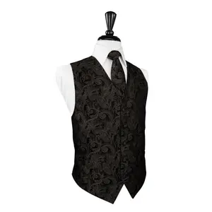Truffle Tapestry Tuxedo Vest
