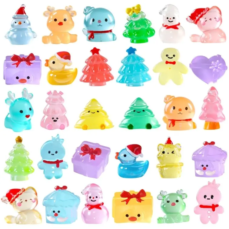40PCS Xmas Luminous