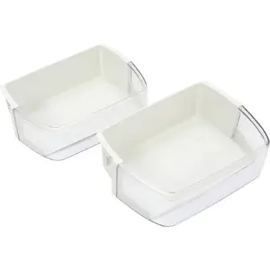 HECASA AAP73252202 AP5602939 Refrigerator Door Shelf Compatible with LG Kenmore Elite Refrigerator Door Bin AH3637058 PS3637058 AP5602939 AAP73252211 Replacement Only-2 PCS