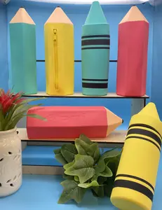 Laser Engraved Silicone Pencil Case, Personalized Pencil Pouches, Back to School, Kids, Pencil Bag