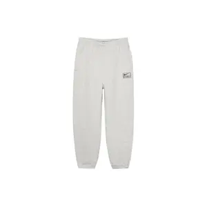 Stussy x Nike Fleece Pant (FW25) Grey Heather (men) by StockX