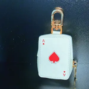 Ace card keychain