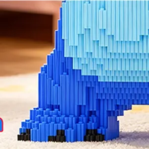 DIY Building Bricks Creative Stacking Play Set for Family Fun