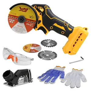 Cordless Cut Off Tool Compatible With DeWalt 20V MAX Battery (NO Battery) 3" Mini Circular Saw Brushless Motor Compact Saw Brushless 19,000RPM,for Metal/Wood/Tile/Plastic Cutting